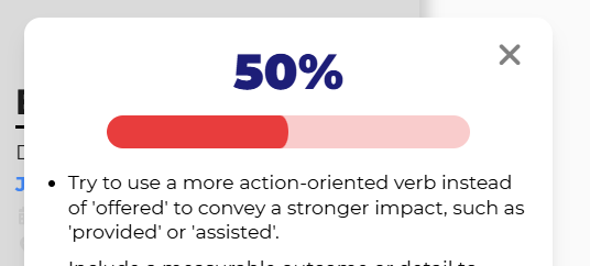 Click to reveal mistakes and fix them for better score