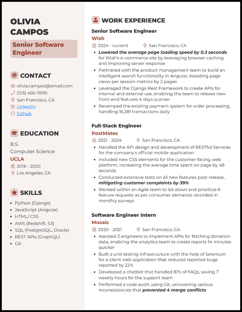Engineering Job Summary Examples 25 Engineering Resume Examples for 2026