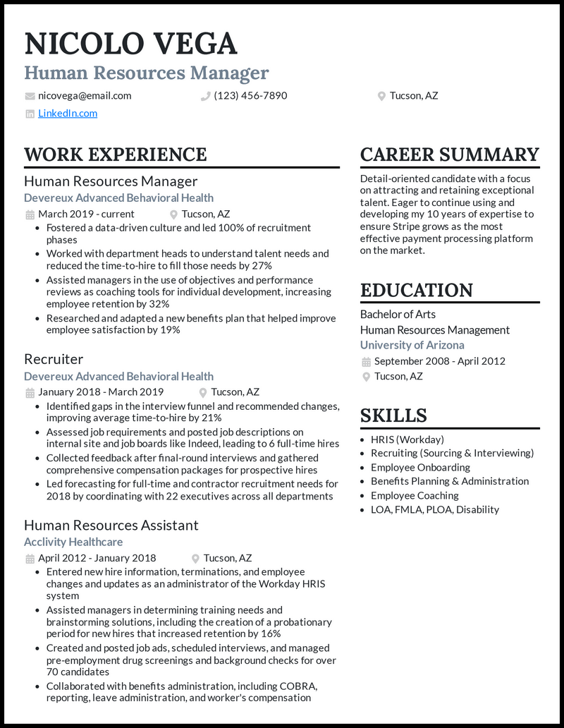 7 Business Resume Examples That Got the Job in 2023