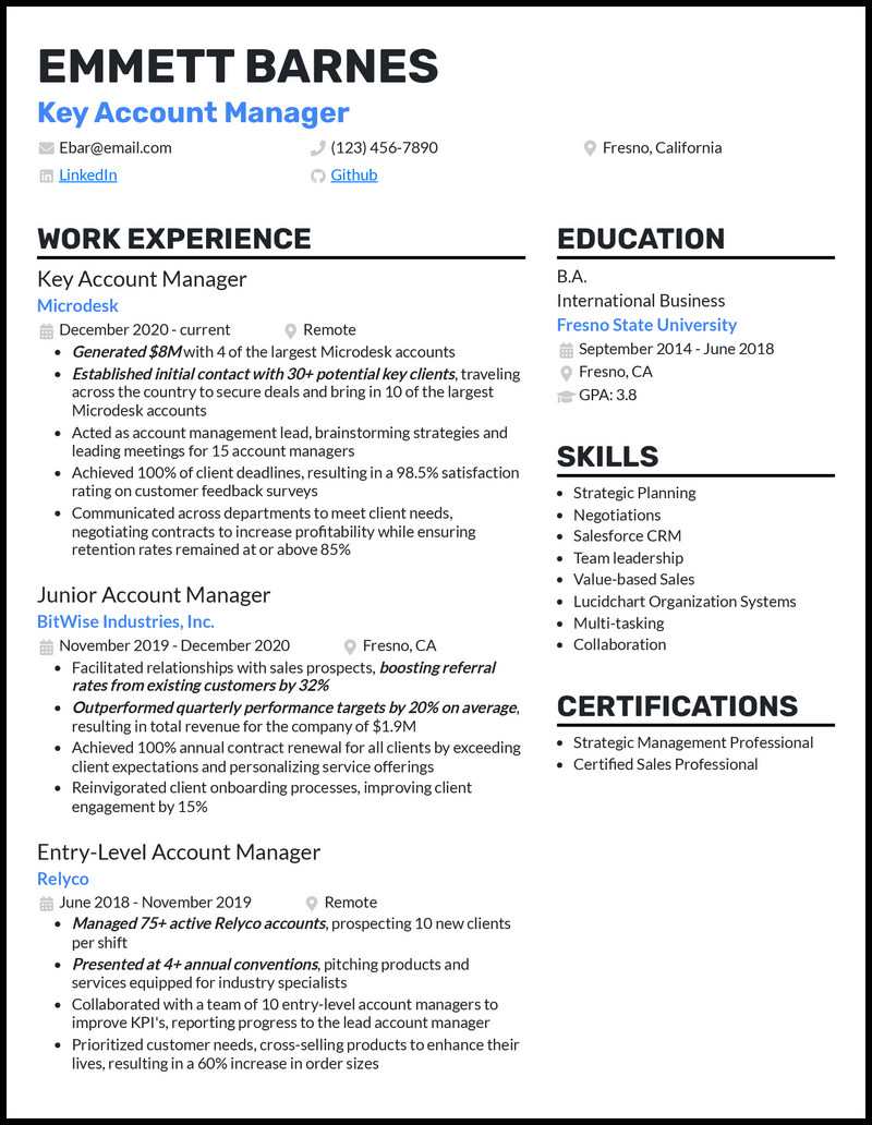 3-key-account-manager-resume-examples-created-for-2024