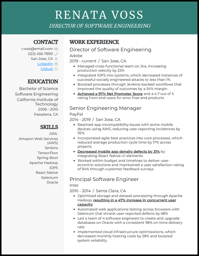 Free Resume Templates [Download & Print]