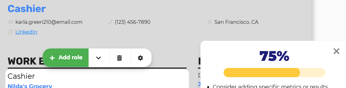 See the results from your ATS scan